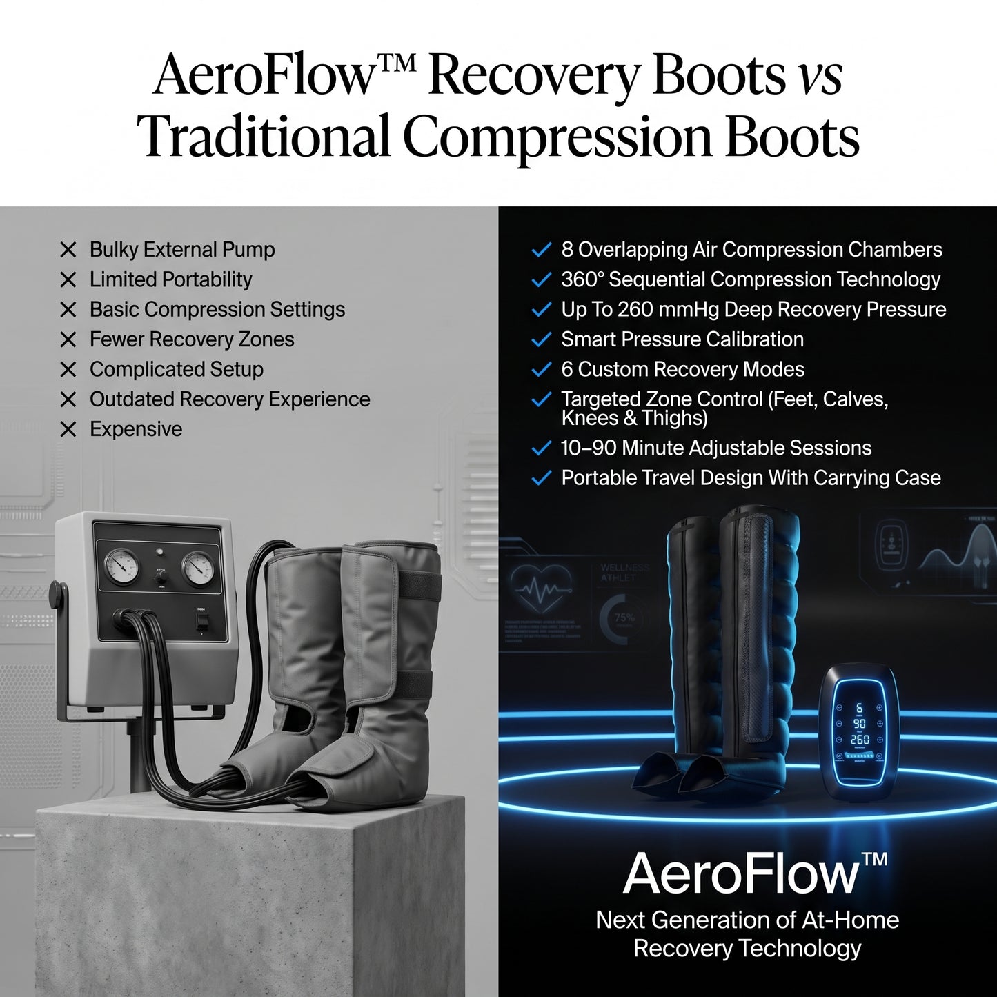 AeroFlow™ Compression Recovery Boots