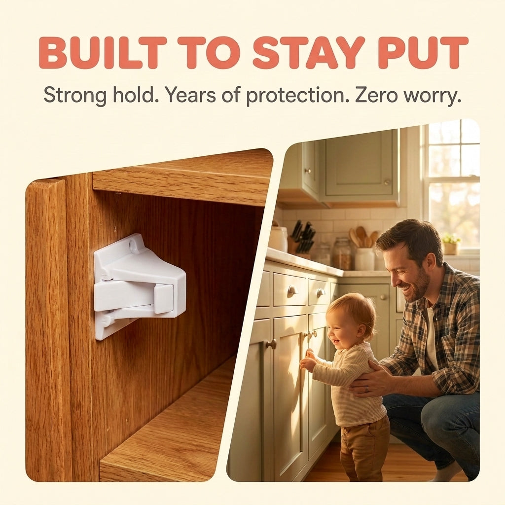 Lockly® | Hidden Baby Magnetic Cabinet Locks