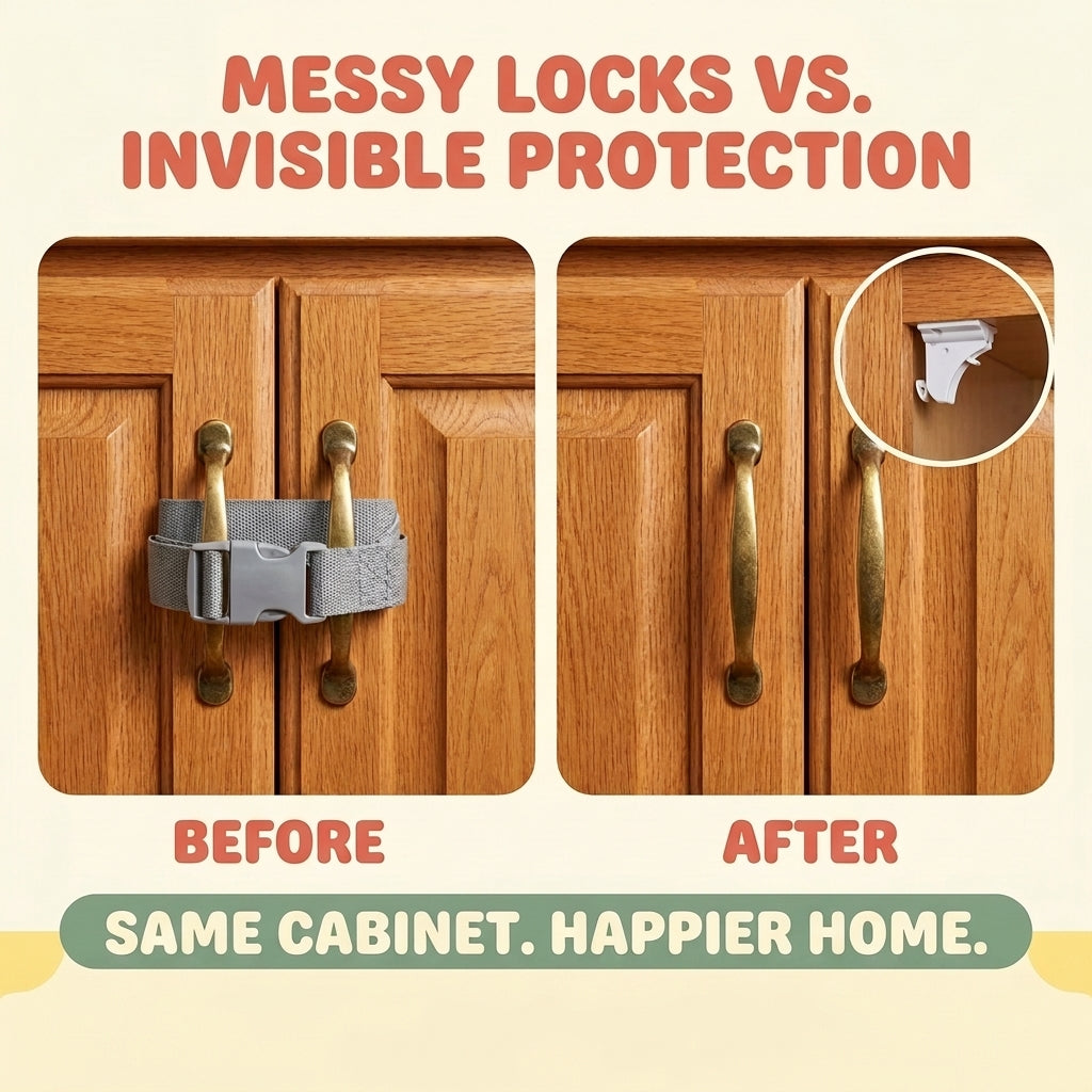 Lockly® | Hidden Baby Magnetic Cabinet Locks