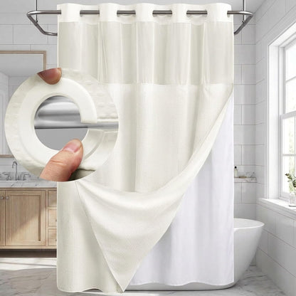 Slap & Snap® 3-in-1 Shower Curtain