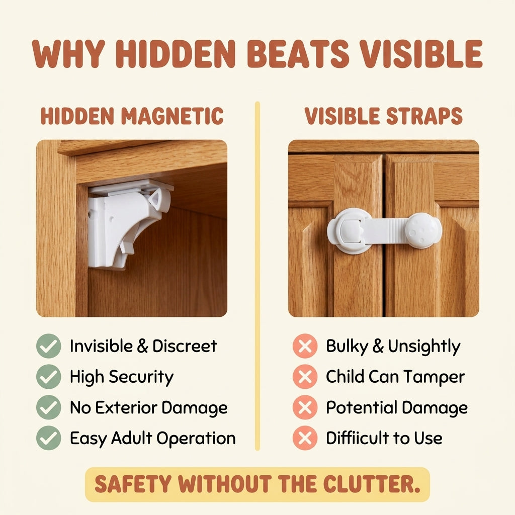 Lockly® | Hidden Baby Magnetic Cabinet Locks
