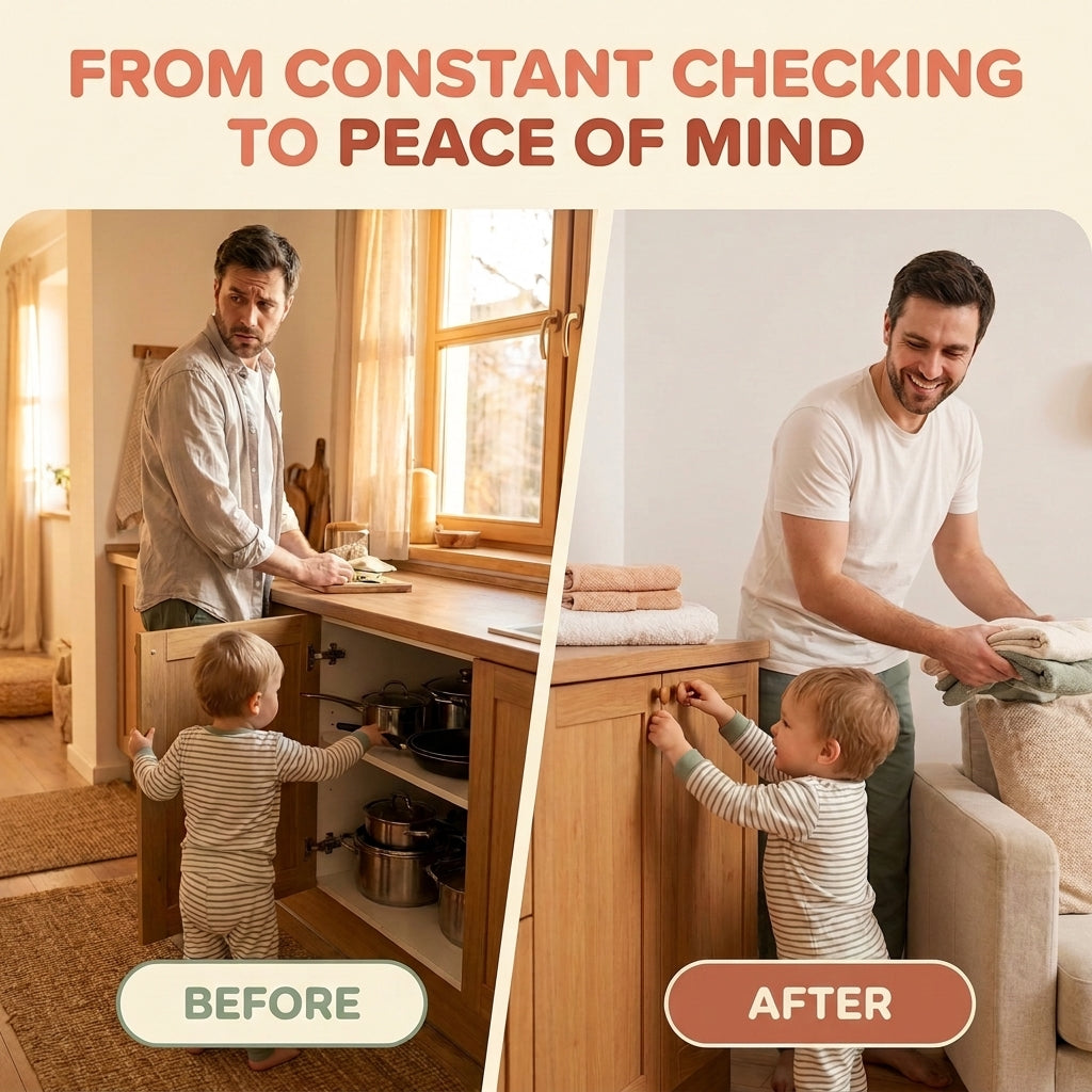 Lockly® | Hidden Baby Magnetic Cabinet Locks