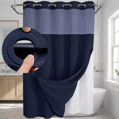 Slap & Snap® 3-in-1 Shower Curtain