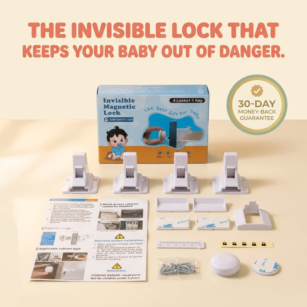 Lockly® | Hidden Baby Magnetic Cabinet Locks