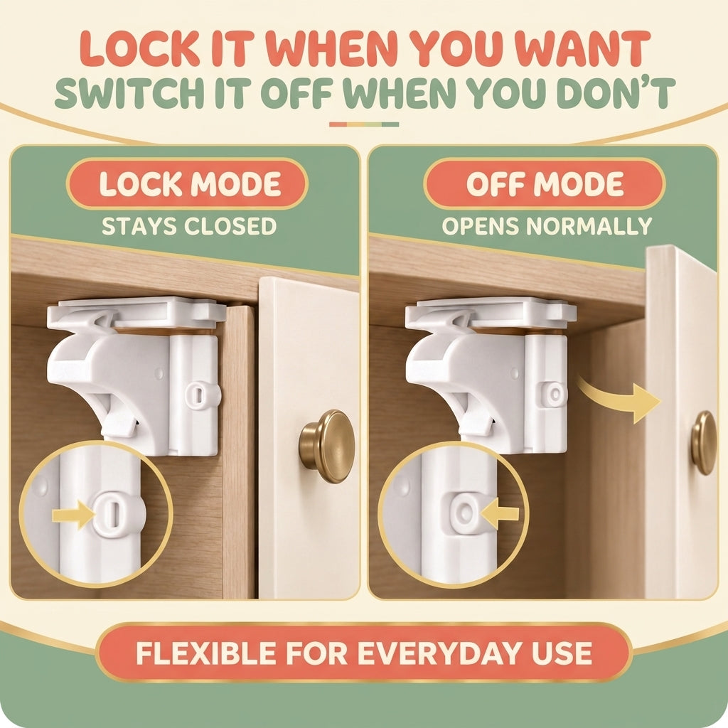 Lockly® | Hidden Baby Magnetic Cabinet Locks