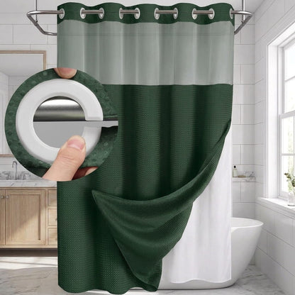 Slap & Snap® 3-in-1 Shower Curtain