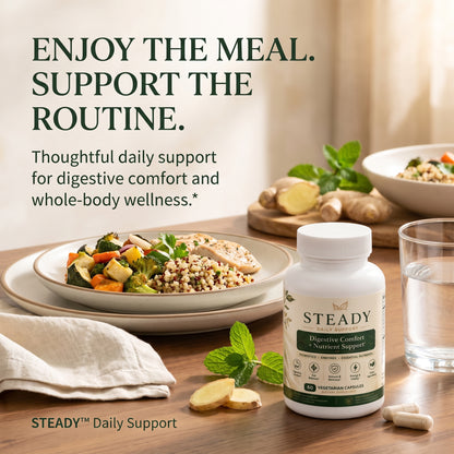 STEADY™ Digestive Comfort + Nutrient Support